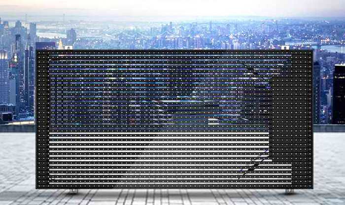 Écrans extérieurs en maille LED : comment équilibrer ventilation et clarté ?